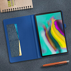 Acheter Avizar Housse pour Samsung Galaxy Tab S5e Rangements Cartes Fonction Support Fin Bleu