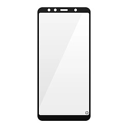 Force Glass Protection d'Écran pour Samsung Galaxy A7 2018 en Verre 2.5D Sur-Mesure Noir