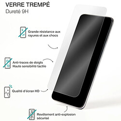 BigBen Connected Protection d'Écran pour Redmi 13C 4G/5G en Verre Trempé 2.5D Transparent