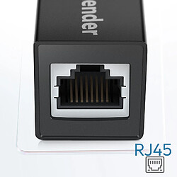 Acheter Avizar Adaptateur Rallonge Ethernet Coupleur RJ45 Design compact Noir