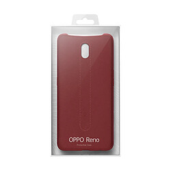 Acheter Oppo Coque pour Oppo Reno Rigide et Haut de Gamme Rouge