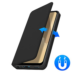 Avizar Housse pour Samsung Galaxy A12 Étui Folio Portefeuille Fonction Support Noir pas cher