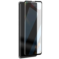 Force Glass Protection d'écran en Verre Trempé pour Galaxy S10 Plus 9H Anti-traces Incurvé Transparent