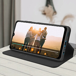 Acheter Avizar Housse pour Samsung Galaxy A12 Étui Folio Portefeuille Fonction Support Noir