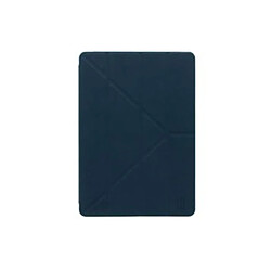 MW Étui pour iPad Mini 7.9 2015 Folio Slim Fonction Stand Multi-positions Bleu