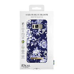 Avis IDEAL OF SWEDEN Coque pour Galaxy S8 Motif Floral et Océanique Bleu marine