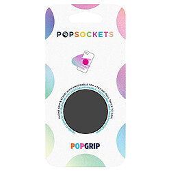 PopSockets Pop Grip pour Smartphones Gén 2 Rétractable et Ultraléger Noir pas cher
