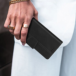 Avis Avizar Housse pour Smartphone 4.5 à 5 pouces Universelle Porte-cartes Fonction slide Noir