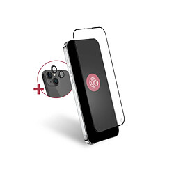 Force Glass Pack de Protection pour iPhone 15 Ultra-Résistante Transparent