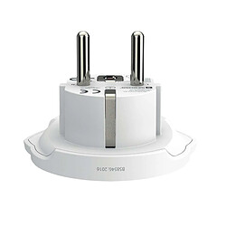 Acheter Skross Adaptateur de Voyage 2-en-1 Universel pour Israël 13A Blanc
