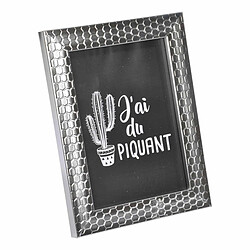 Paris Prix Cadre Photo Déco Nid d'Abeilles 24x30cm Argent