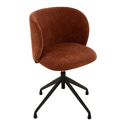 Paris Prix Chaise Pivotante Design Gena 56cm Bordeaux