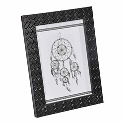 Paris Prix Cadre Photo Déco Tressé 24x30cm Noir