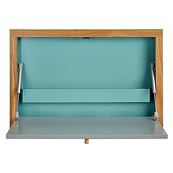 Paris Prix Bureau Mural Design Brenta 74cm Bleu