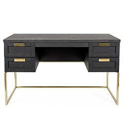 Paris Prix Bureau Design Pimlico 130cm Charbon