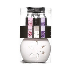 Atmosphera Brûle-Parfum & 3 Flacons d'Huiles Pura 10ml Floral