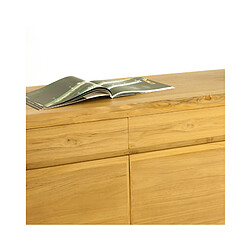 Avis Mes Buffet 4 portes et 4 tiroirs en chêne naturel - JEPARA