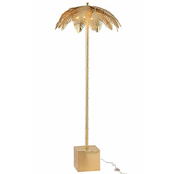 Paris Prix Lampadaire Design Feuille de Coco 133cm Or