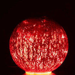 Avis Paris Prix Boule en Verre Led Déco Sazo 15cm Rouge