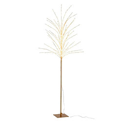 Paris Prix Arbre Déco Led en Métal Dénudé 180cm Or