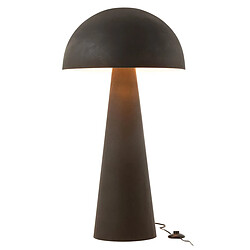 Paris Prix Lampadaire Design Champignon 95cm Noir Mat