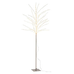 Paris Prix Arbre Déco Led en Métal Dénudé 180cm Argent