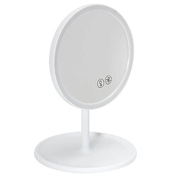 Paris Prix Miroir Lumineux Led Sans Fil Enceinte 26cm Blanc