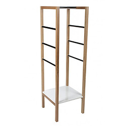 Paris Prix Meuble d'Entrée Northgate 45cm Chêne & Blanc