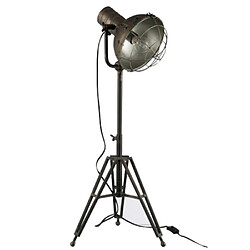 Paris Prix Lampe à Poser Industrielle Néo 93cm Gris
