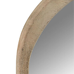 Mes Miroir bords irréguliers 64x56 cm en manguier naturel