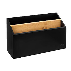 Five Simply Smart Organiseur de bureau en bambou BAVA - Noir
