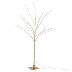 Paris Prix Arbre Déco Led en Métal Dénudé 100cm Or