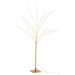 Paris Prix Arbre Déco Led en Métal Dénudé 100cm Or