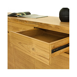 Acheter Mes Buffet 4 portes et 4 tiroirs en chêne naturel - JEPARA