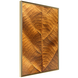 Paris Prix Affiche Murale Encadrée Golden Veins 40 x 60 cm Or