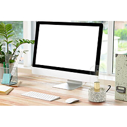 Paris Prix Lampe à Poser avec Dôme Curacao 24cm Gris & Blanc