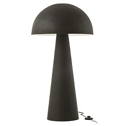 Paris Prix Lampadaire Design Champignon 95cm Noir Mat