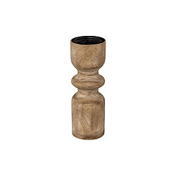 Atmosphera Chandelier Déco en Bois Vidana 23cm Marron