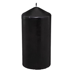 Atmosphera Bougie Cylindrique Hugo 14cm Noir