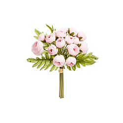 Atmosphera Bouquet de Fleurs 18 Mini Camelia 30cm Rose