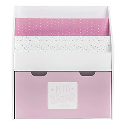 Atmosphera Bibliothèque Enfant Girl 70cm Rose