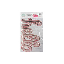 Atmosphera Sticker Ballon Hello 22x40cm Rose