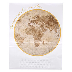 Atmosphera Sticker Plat Mural Loft 70x87cm Naturel & Blanc