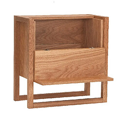 Mes Mini bar 59x30x60 cm décor chêne- KEILA