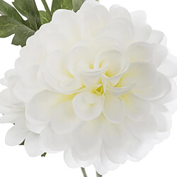 Atmosphera Fleur Artificielle Dahlia 62cm Blanc