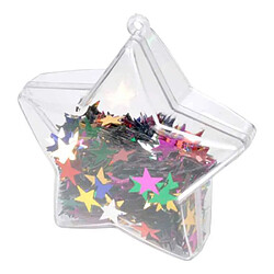 Paris Prix Boule de Noël Étoile Sequins Multicolore