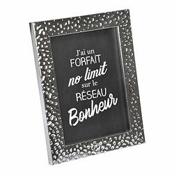 Paris Prix Cadre Photo Déco Goutte d'Eau 24x30cm Argent