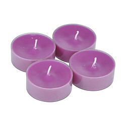 Paris Prix Lot de 4 Bougies Parfumées Chauffe-Plat Trendie Figue Gourmande