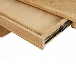Avis Paris Prix Bureau 1 Tiroir Design Bau 140cm Chêne