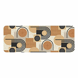 Paris Prix Tapis Déco Imprimé Rondipop 45x120cm Noir